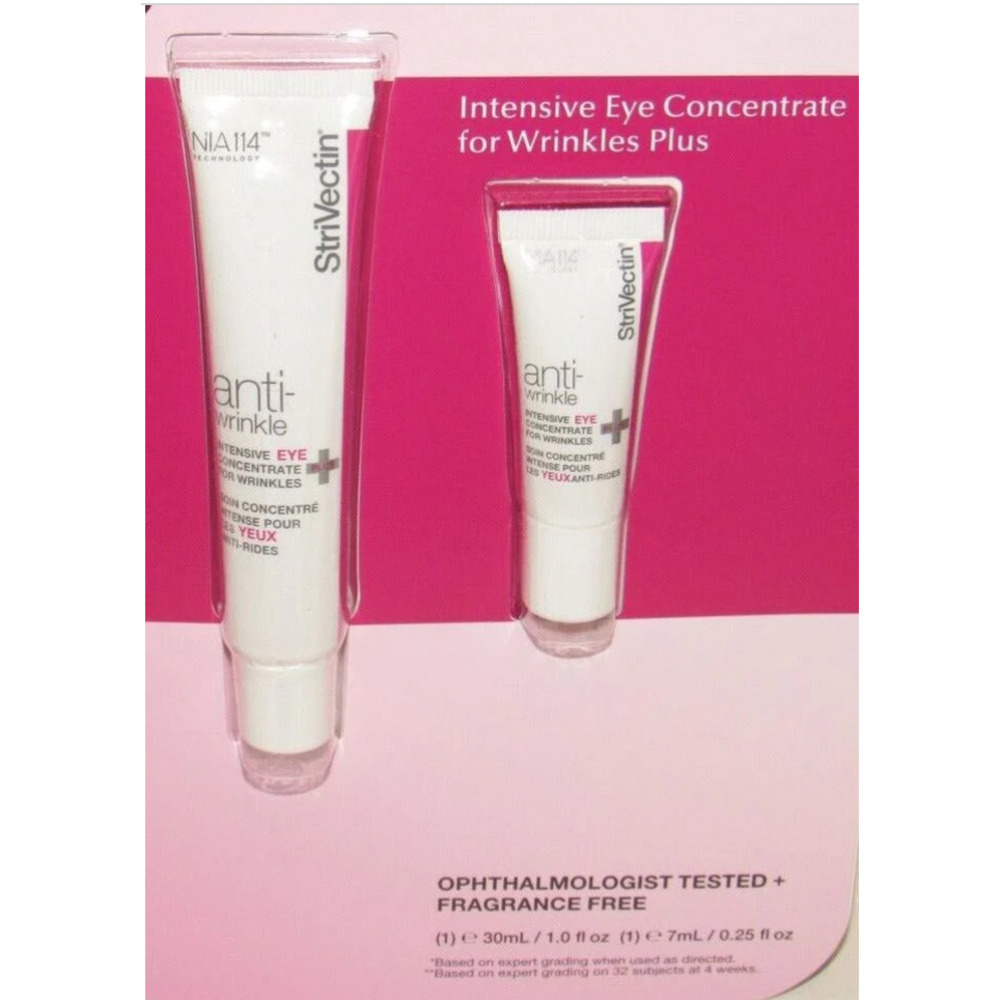 StriVectin Intensive Eye Concentrate for Wrinkles Plus - 2 Pack - Brand New - Picture 3 of 5